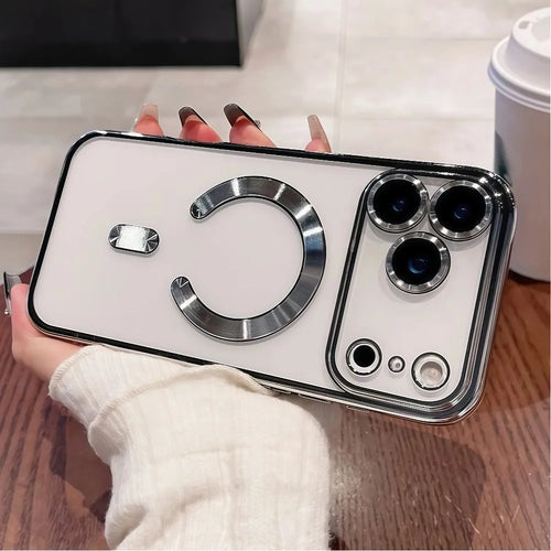 Luxury for MagSafe Magnetic Plating Phone Case