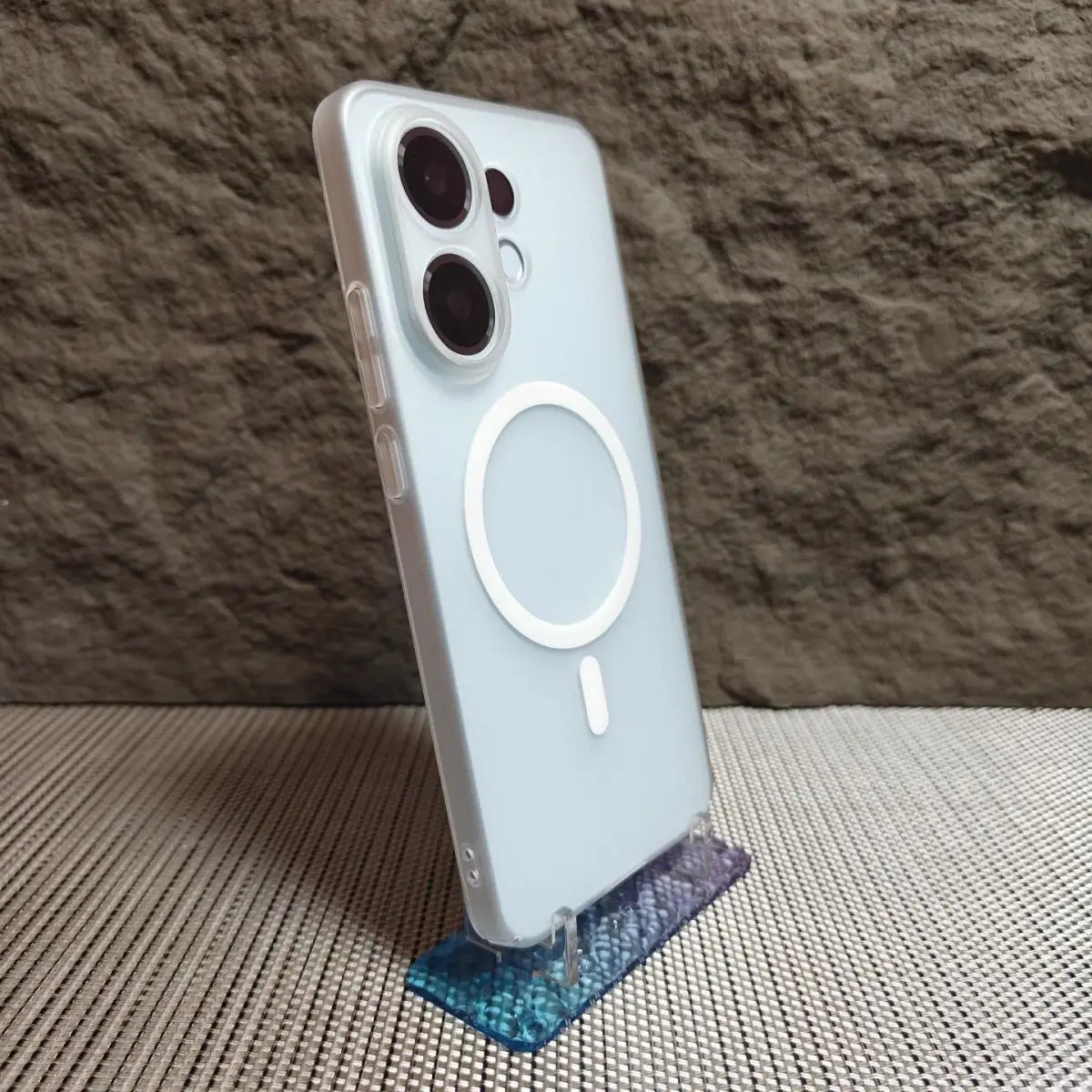 For Vivo X200 FE/ S30 Pro Mini Casa Luxury Translucent Ice Mist Magnetic Cover For Vivo X200 FE 5G Shockproof Funda