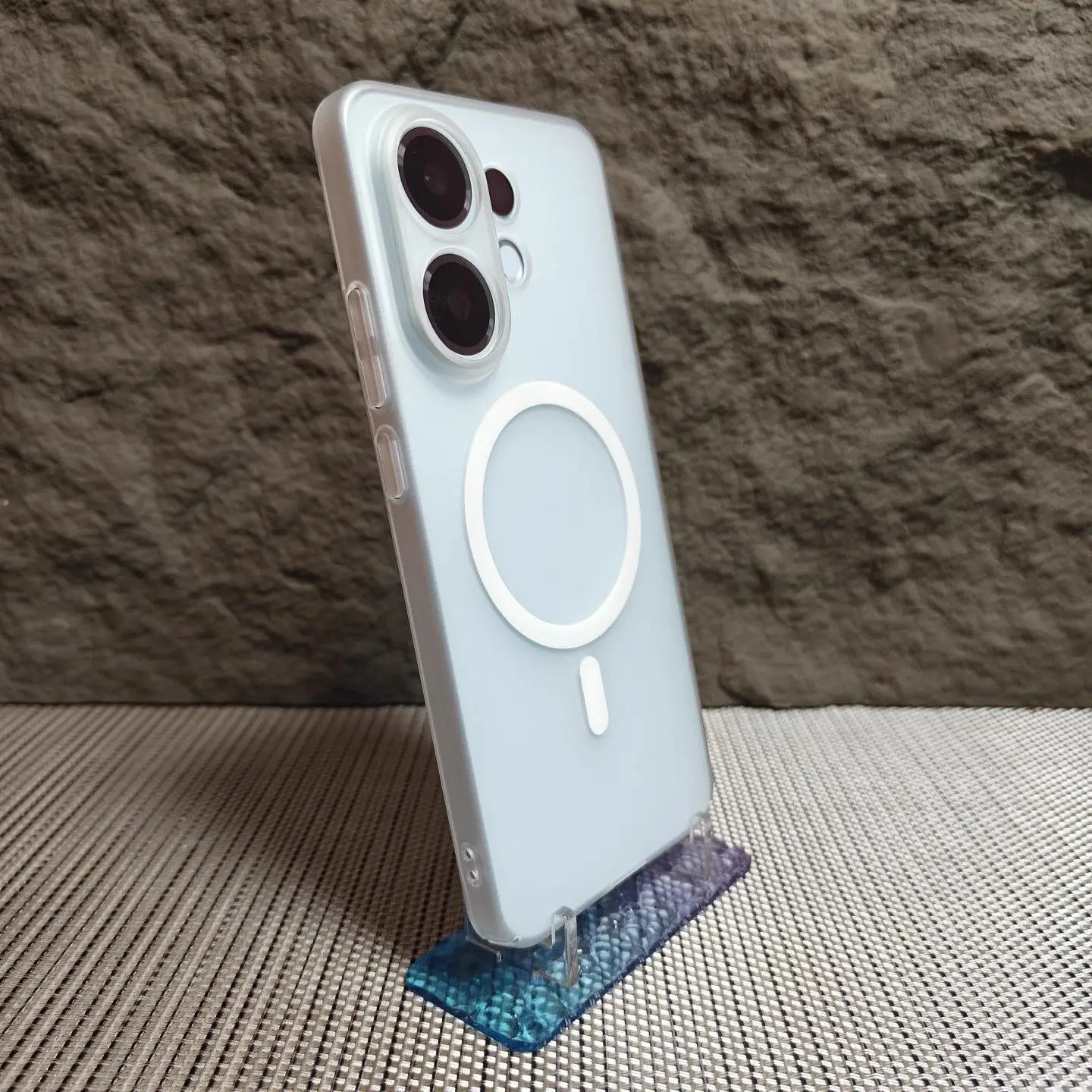 For Vivo X200 FE/ S30 Pro Mini Casa Luxury Translucent Ice Mist Magnetic Cover For Vivo X200 FE 5G Shockproof Funda