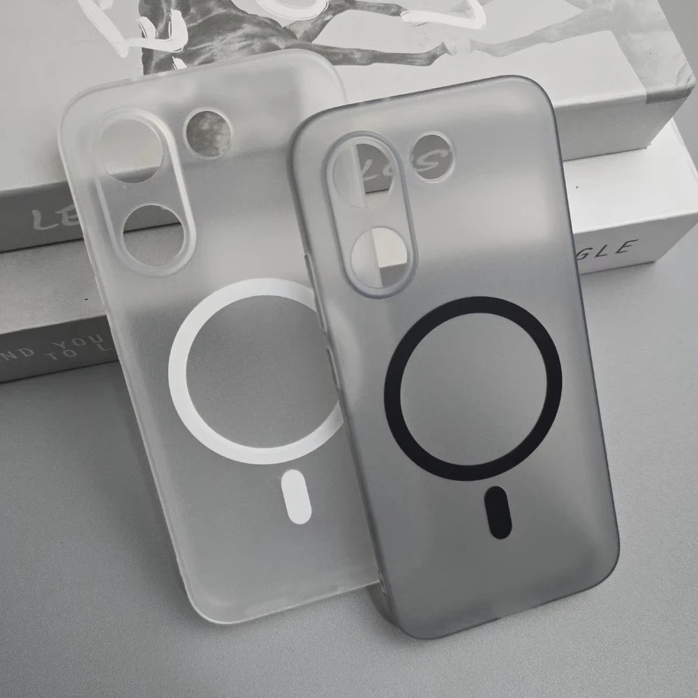 For Xiaomi POCO X8 Pro Case Matte Clear Magnetic Anti Fingerprint Non-slip Soft Protection Cover For POCO X8 Max Shell Bumper