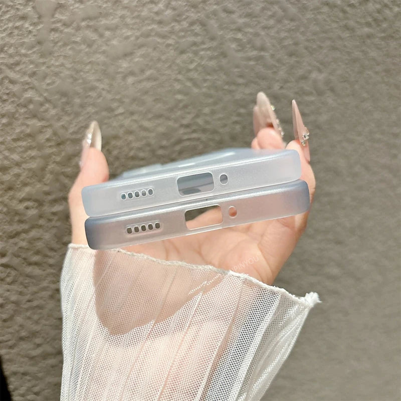 Ultra Thin Soft TPU Matte Case For Xiaomi Redmi Turbo 5 Max Poco X8 Pro Max Anti-Fingerprints Shockproof Magnetic Cover