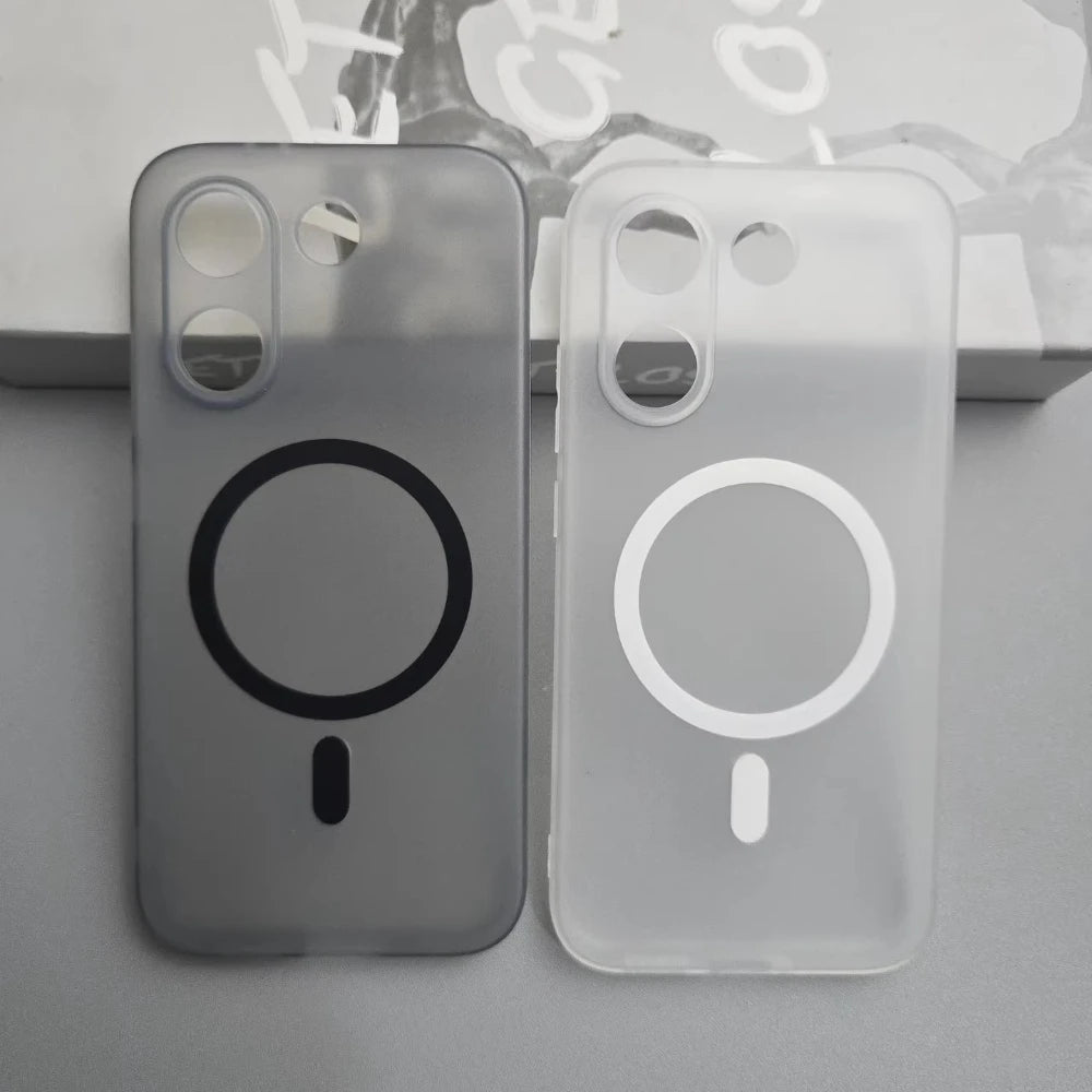 For Xiaomi POCO X8 Pro Case Matte Clear Magnetic Anti Fingerprint Non-slip Soft Protection Cover For POCO X8 Max Shell Bumper