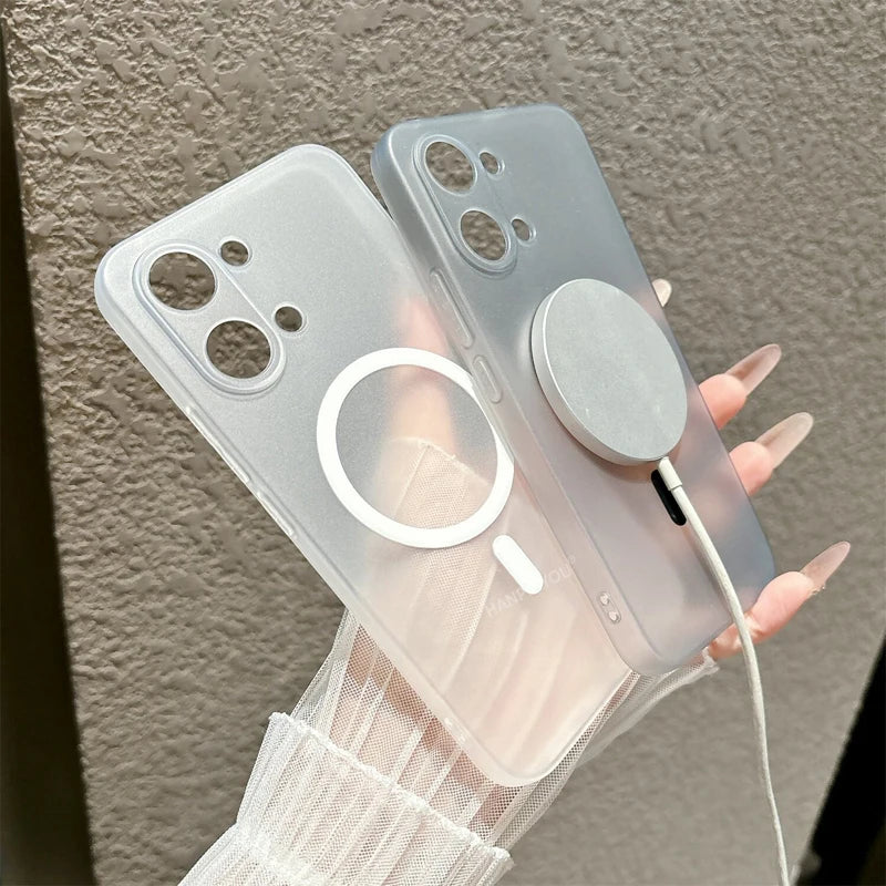 Ultra Thin Soft TPU Matte Case For Xiaomi Redmi Turbo 5 Max Poco X8 Pro Max Anti-Fingerprints Shockproof Magnetic Cover