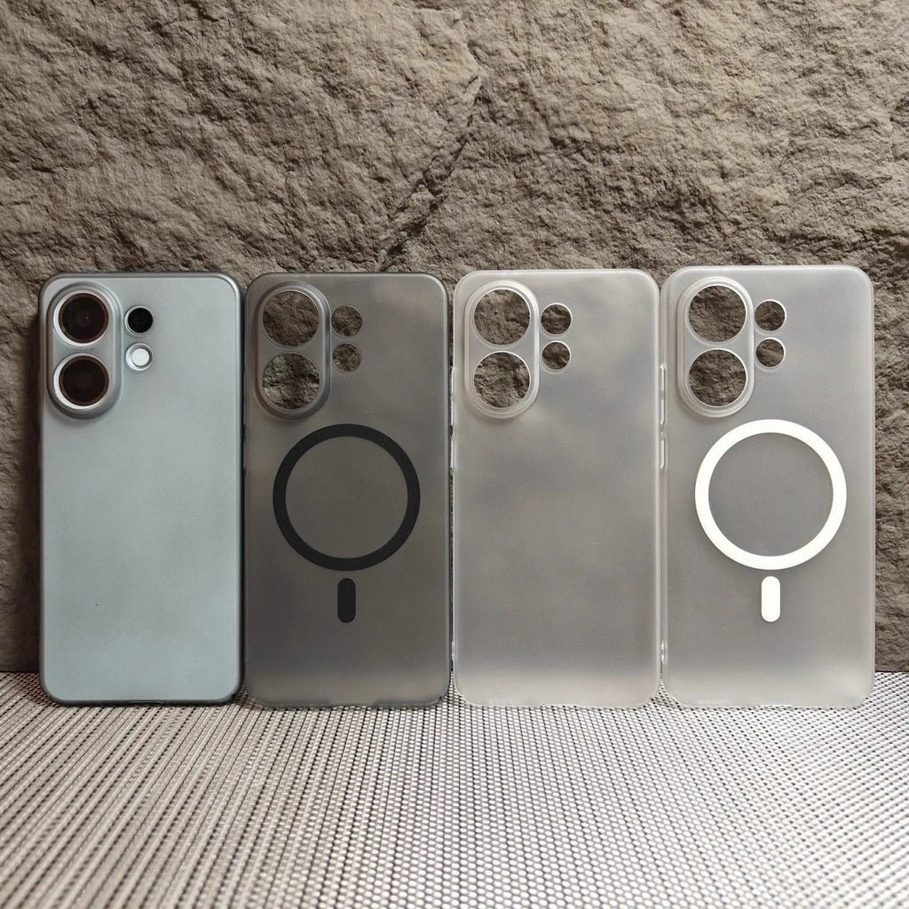 For Vivo X200 FE/ S30 Pro Mini Casa Luxury Translucent Ice Mist Magnetic Cover For Vivo X200 FE 5G Shockproof Funda
