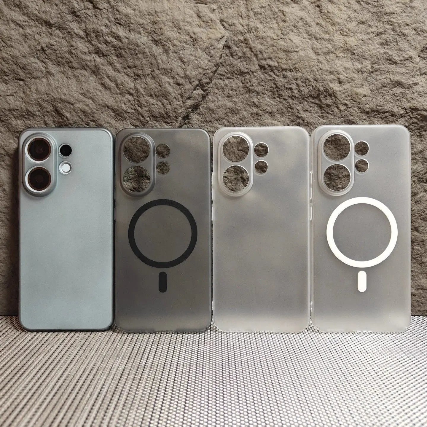 For Vivo X200 FE/ S30 Pro Mini Casa Luxury Translucent Ice Mist Magnetic Cover For Vivo X200 FE 5G Shockproof Funda