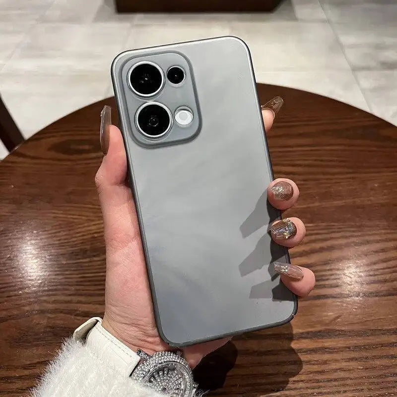 OPPO Magnetic Case For OPPO Reno 16 Pro Global 15 Pro Max Semi-transparent Skin-friendly Cover For OPPO Reno16 Pro Bumper Funda