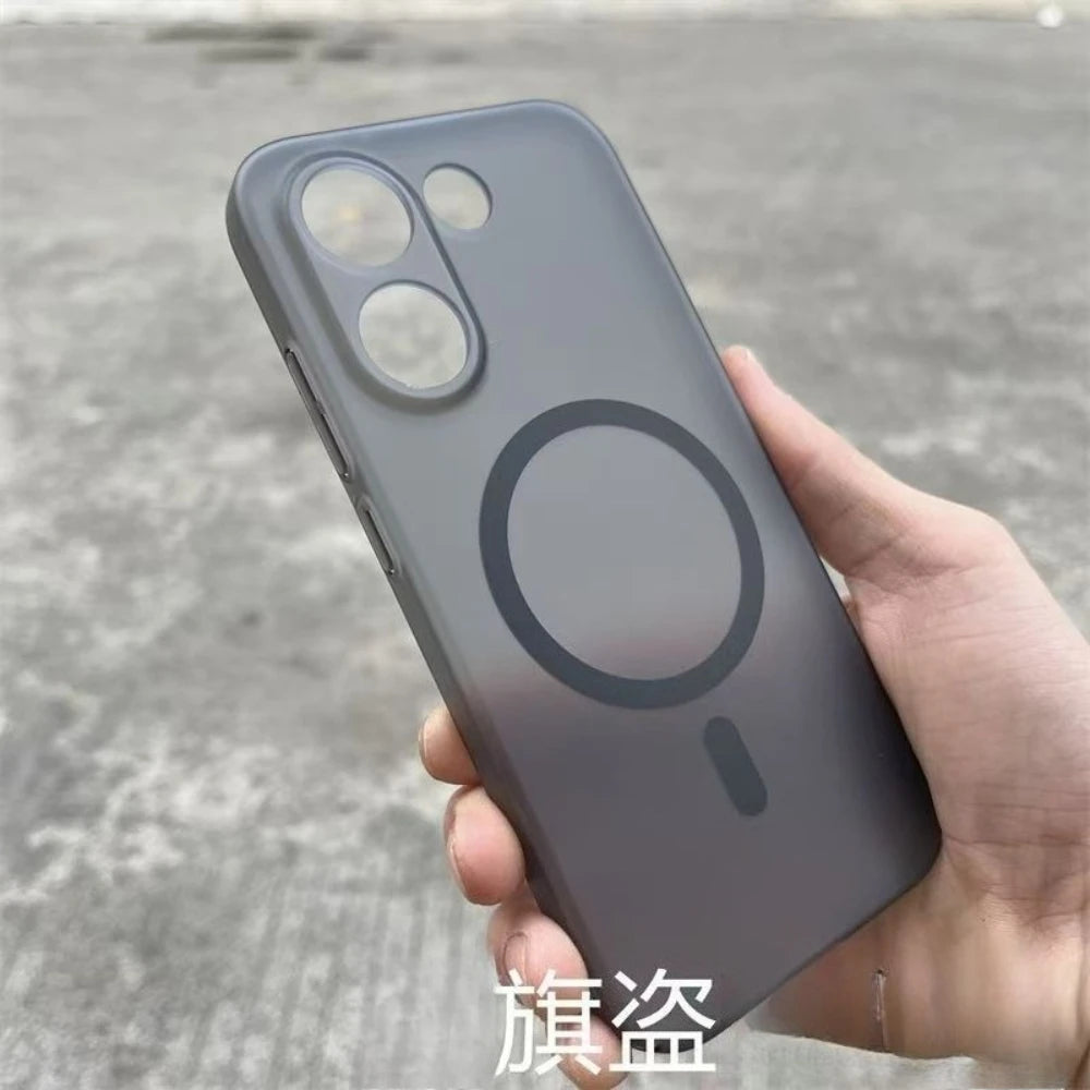 For Xiaomi POCO X8 Pro Case Matte Clear Magnetic Anti Fingerprint Non-slip Soft Protection Cover For POCO X8 Max Shell Bumper