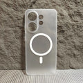 For Vivo X200 FE/ S30 Pro Mini Casa Luxury Translucent Ice Mist Magnetic Cover For Vivo X200 FE 5G Shockproof Funda