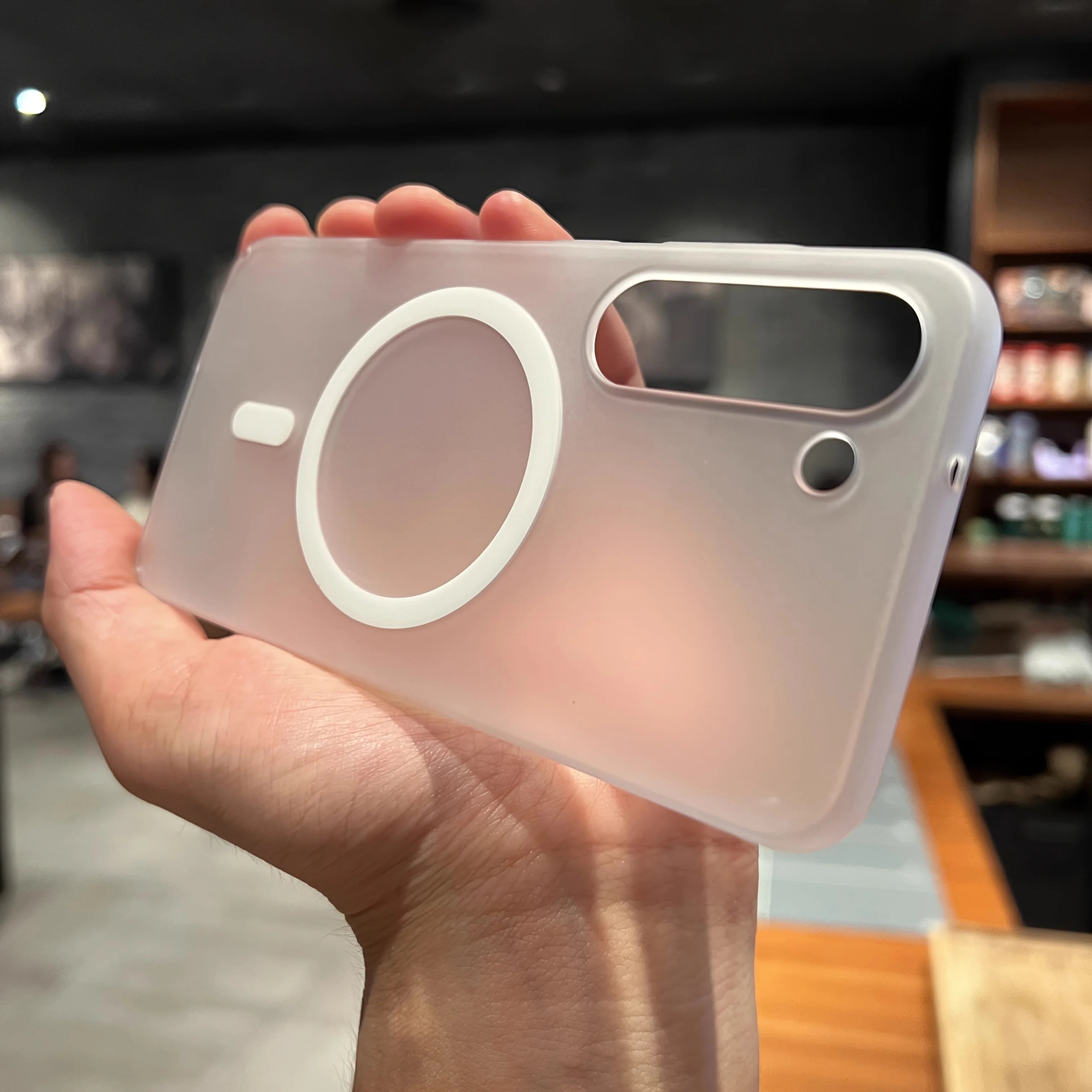 Phone Case For Galaxy Quantum 6 5 4 A56 A55 A54 A36 A35 A34 A26 A25 Magnetic Slim Translucent Matte Shockproof Protective Cover