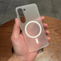 Phone Case For Galaxy Quantum 6 5 4 A56 A55 A54 A36 A35 A34 A26 A25 Magnetic Slim Translucent Matte Shockproof Protective Cover