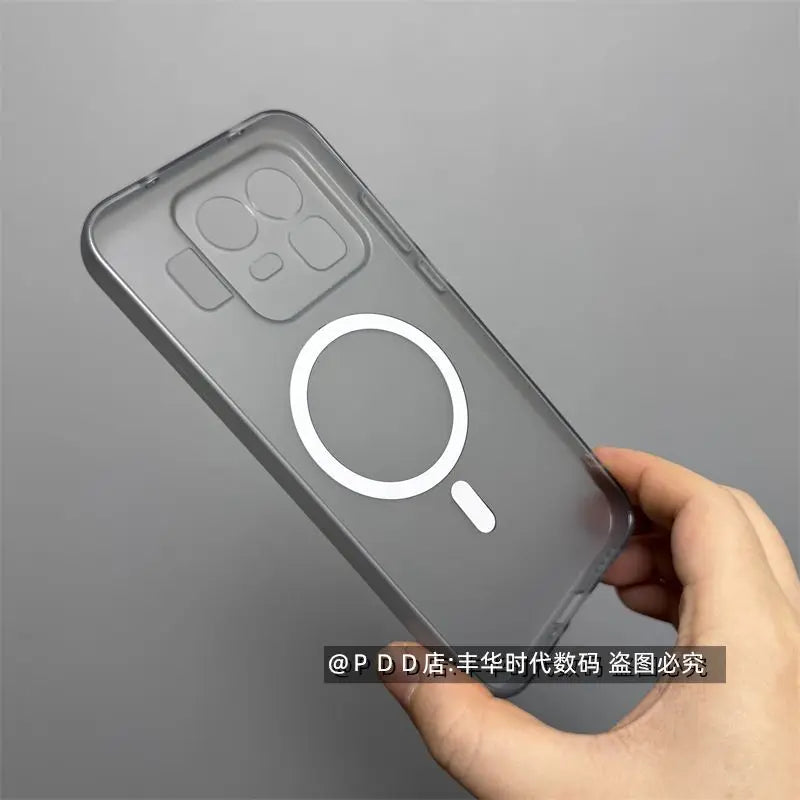 For Realme Neo8 5G GT8 Pro Case Luxury Soft Silicone Matte TPU Magnetic Back Cover For Realme gt8 Pro Shockproof Bumper Funda