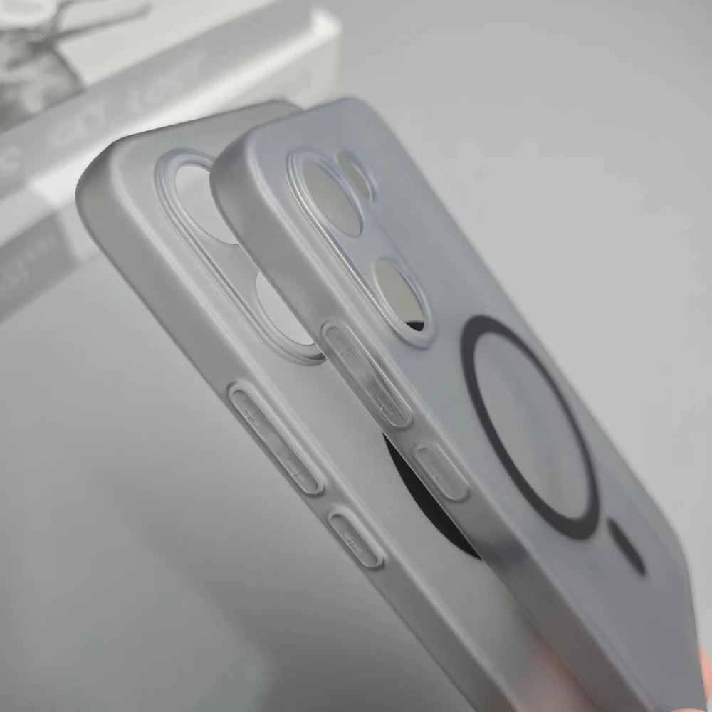 For Xiaomi POCO X8 Pro Case Matte Clear Magnetic Anti Fingerprint Non-slip Soft Protection Cover For POCO X8 Max Shell Bumper