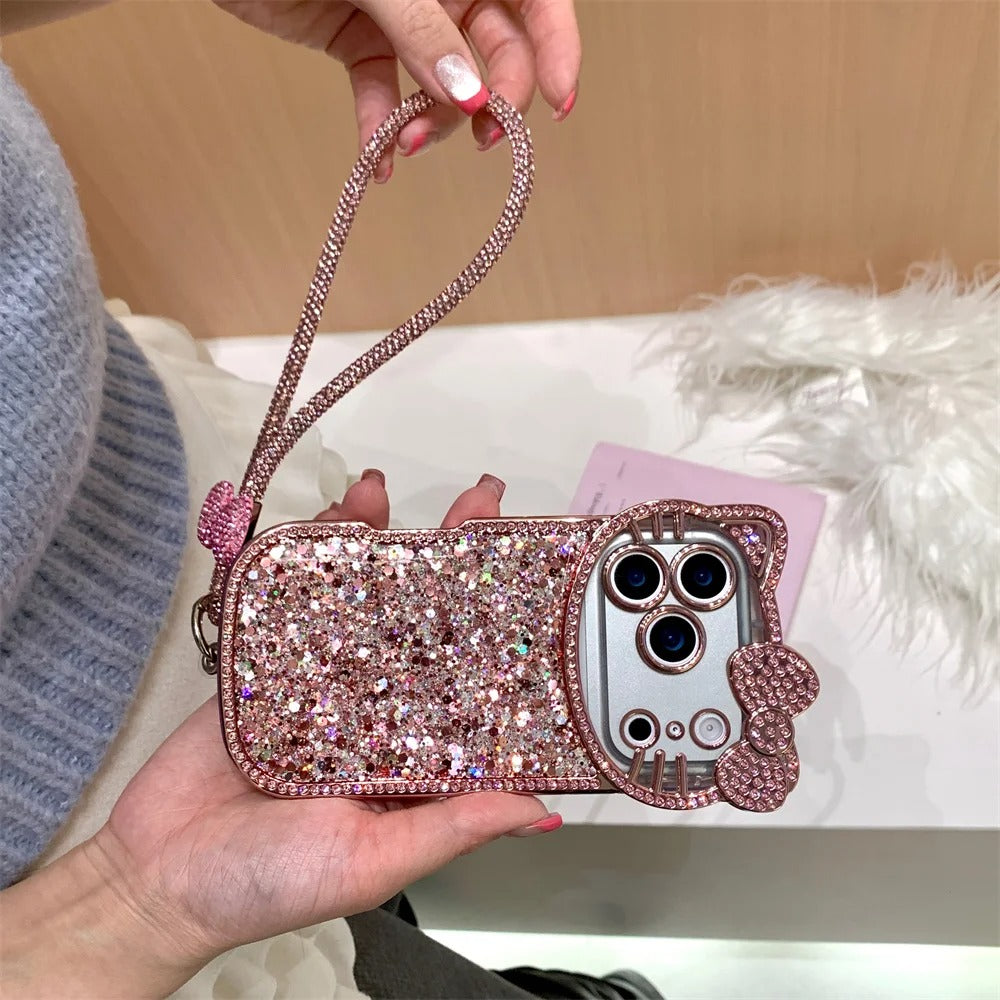 Hellokitty Luxury Glitter Phone Case