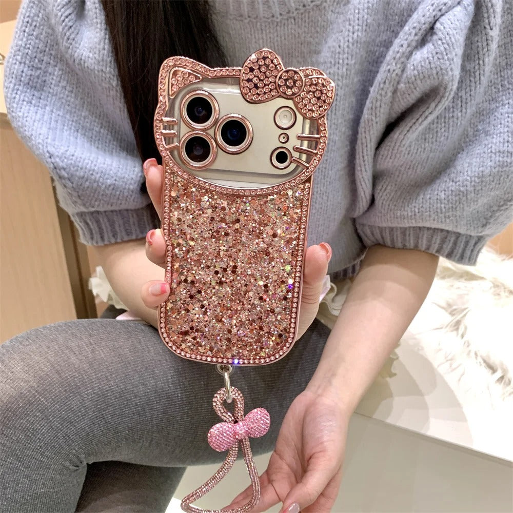 Hellokitty Luxury Glitter Phone Case